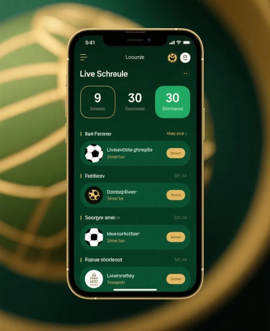 世界杯手機App下載與流動觀賽介面